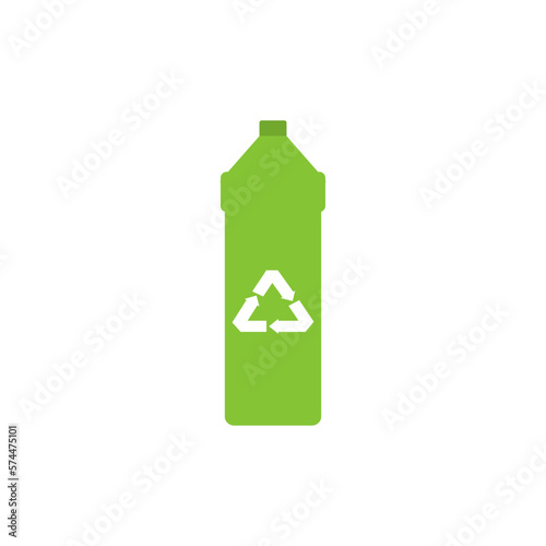 Ecology protection icon. Vector illustration on a white background.
