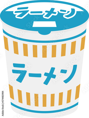カップ麺のイラスト