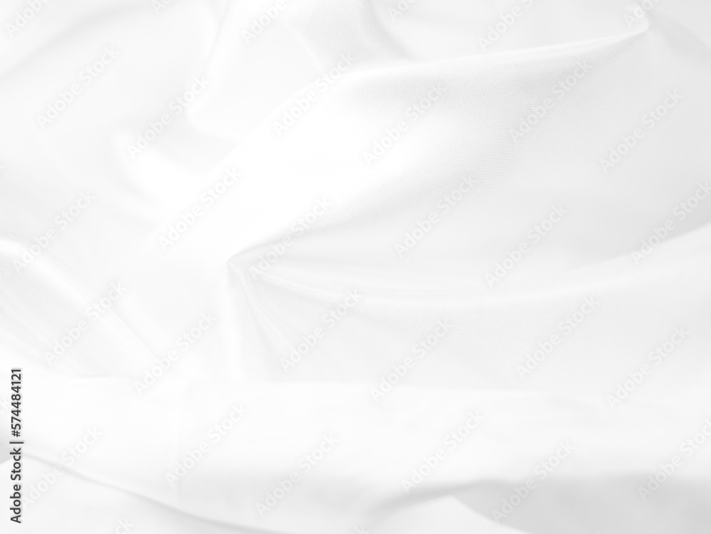 Fototapeta premium white silk fabrik background with copy space for inscription,satin backdrop