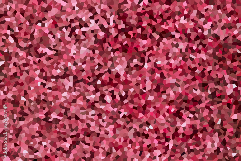 Obraz premium Illustrated red glitter bokeh background.