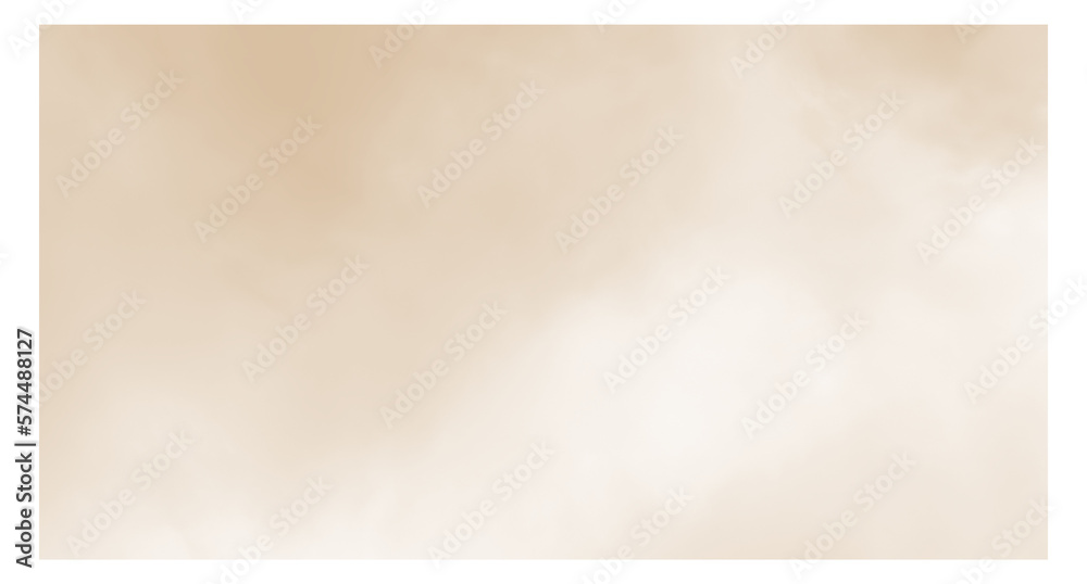 Naklejka premium brown color brush smoke