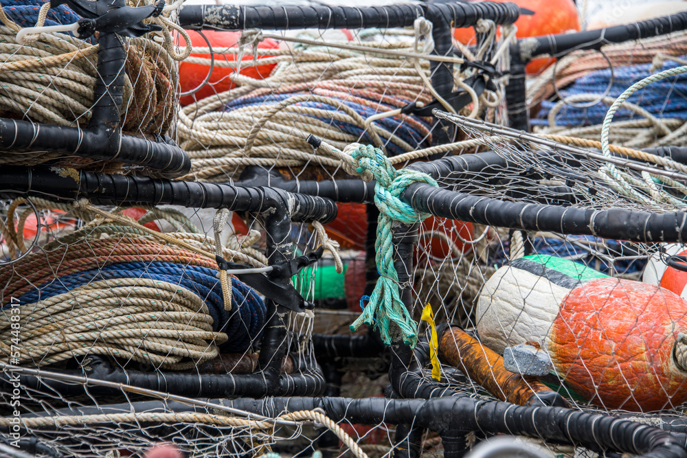 Lobster Pots and Ropes