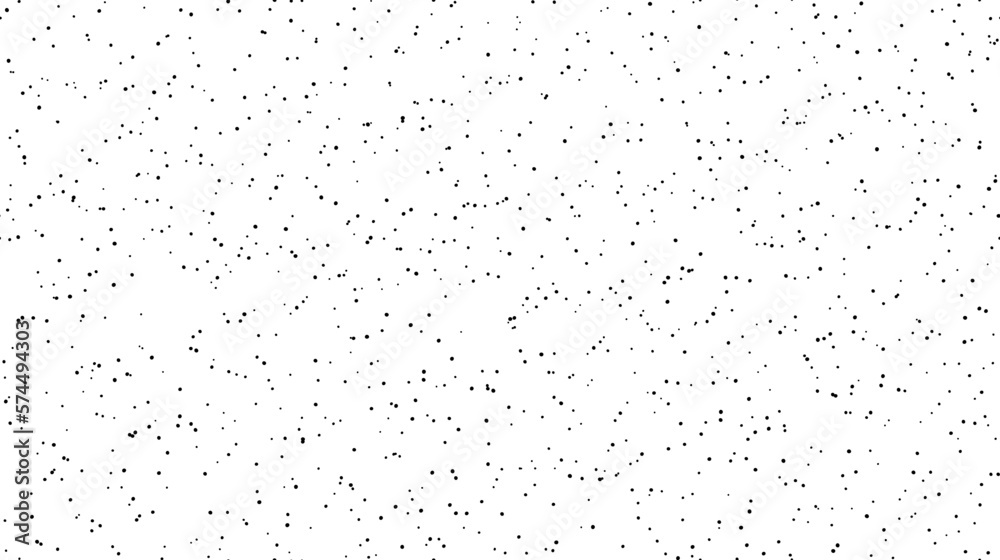 Seamless dotted pattern. Noise grain repeating background texture. Particles, splashes, drops, dots wallpaper. Vector backdrop