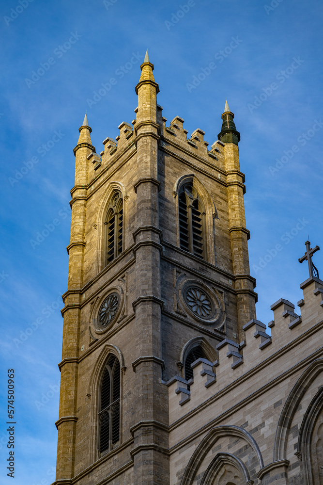 The Notre-Dame Basilica, Basilique Notre-Dame, Montreal, Quebec, Canada
