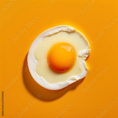 Fried egg created by AI