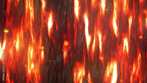 heat lava background