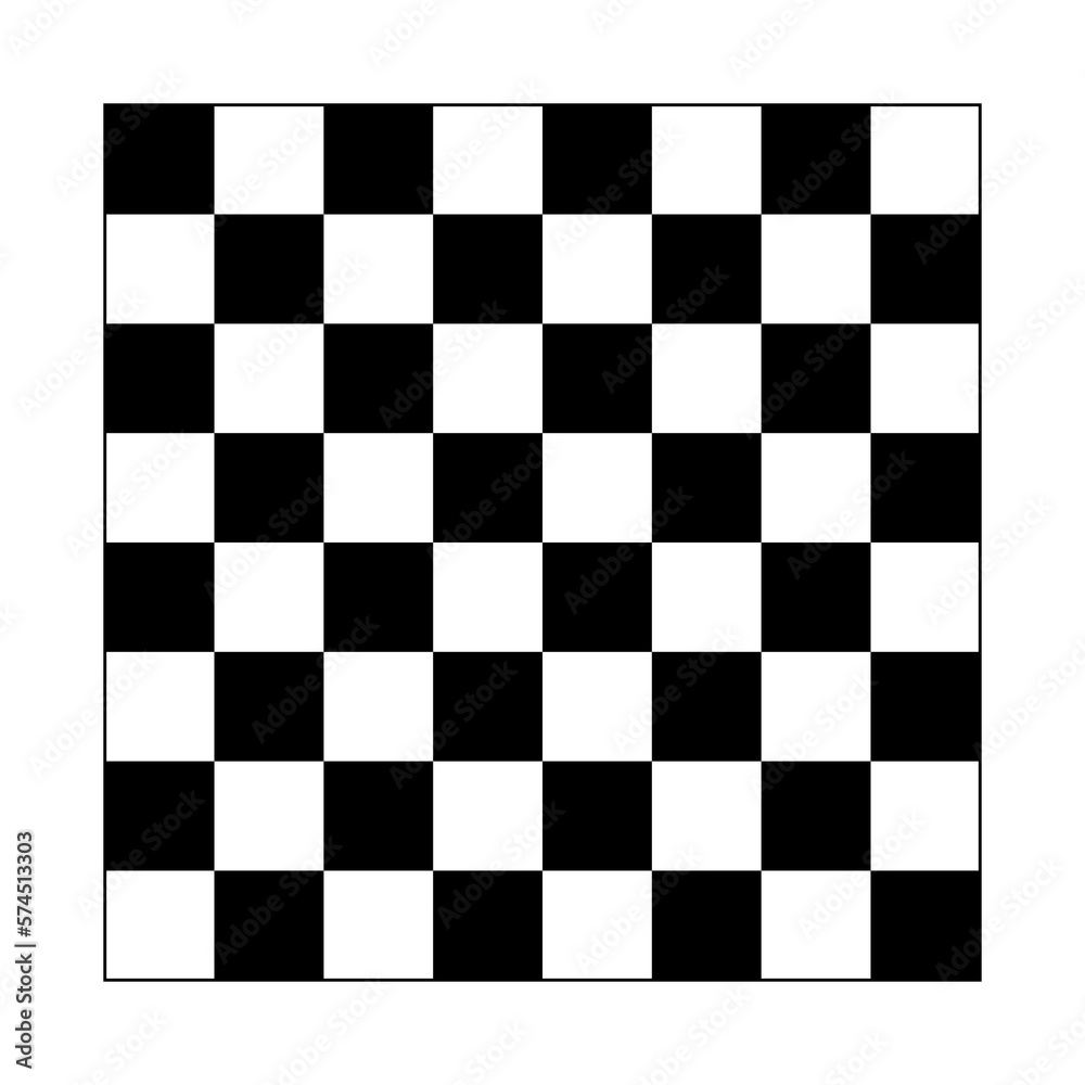 Fototapeta premium black chess board element