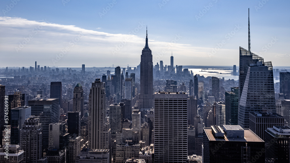 NYC city skyline