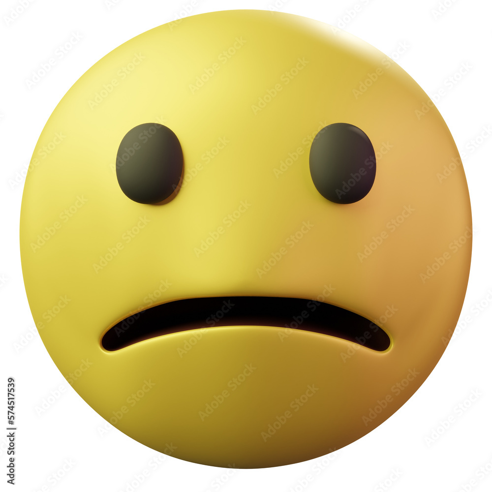 Fototapeta premium face sad Icon