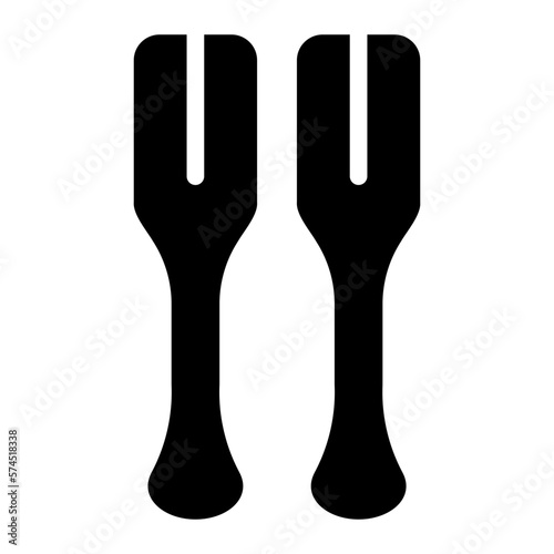 oars glyph icon