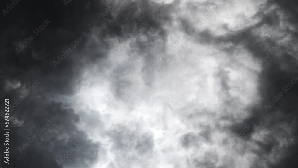 a thunderstorm flashed across the night sky