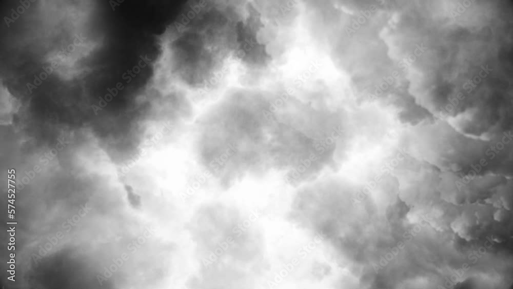 4k view of dark clouds accompanied by flashes 4k view of dark clouds accompanied by flashes