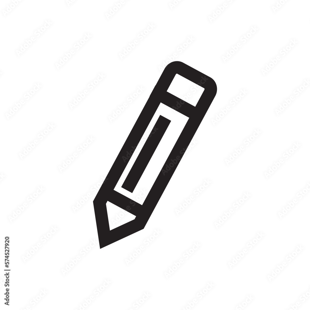 Pencil icon vector illustration symbol Pencil icon vector illustration symbol