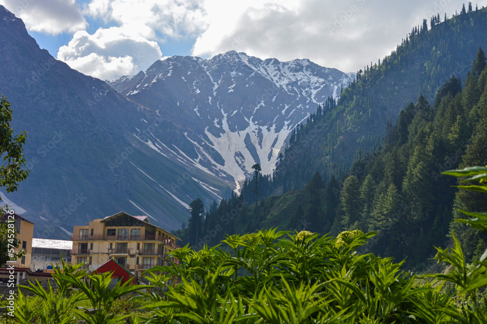 swiss alpine village