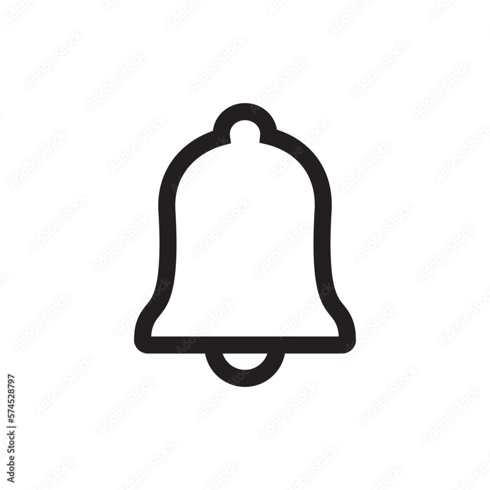 Bell icon vector illustration symbol Bell icon vector illustration symbol
