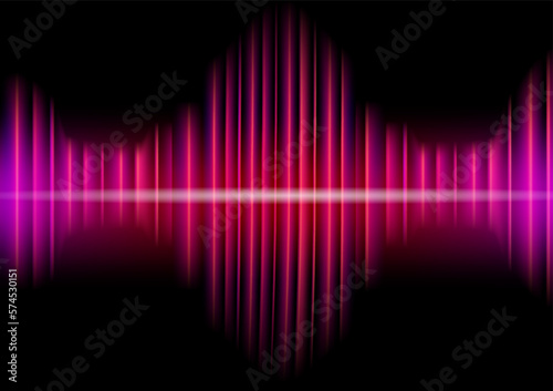 abstract background with equalizer