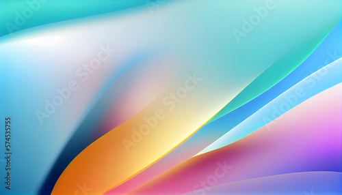 Abstract Wallpaper with dramatic pastel gradient colors. generative AI