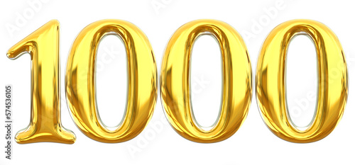 1000 Golden Number 