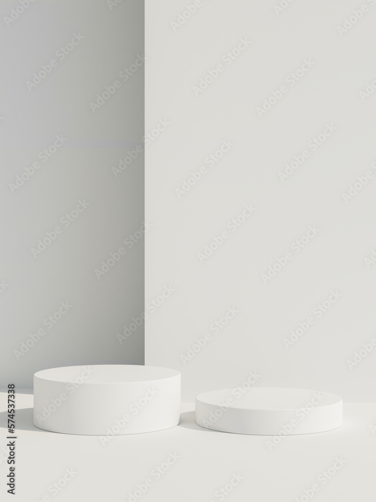 Product podium mockup display white background with simple background Product podium mockup display white background with simple background