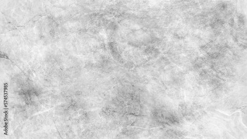 Concrete wall white and gray color for background. Old grunge textures with scratches and cracks. White and gray painted cement wall texture.