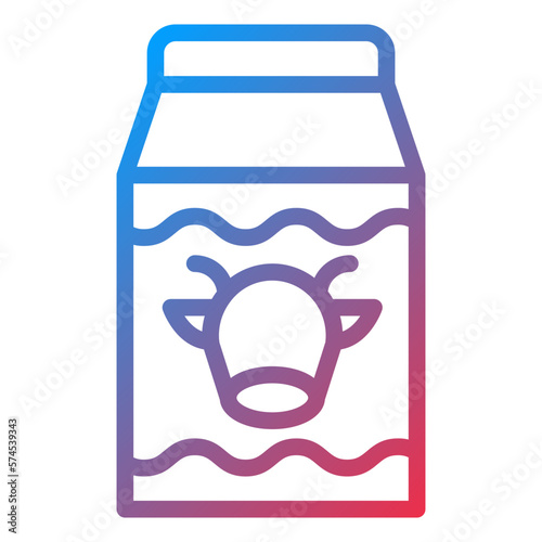 Vector Design Milk Icon Style