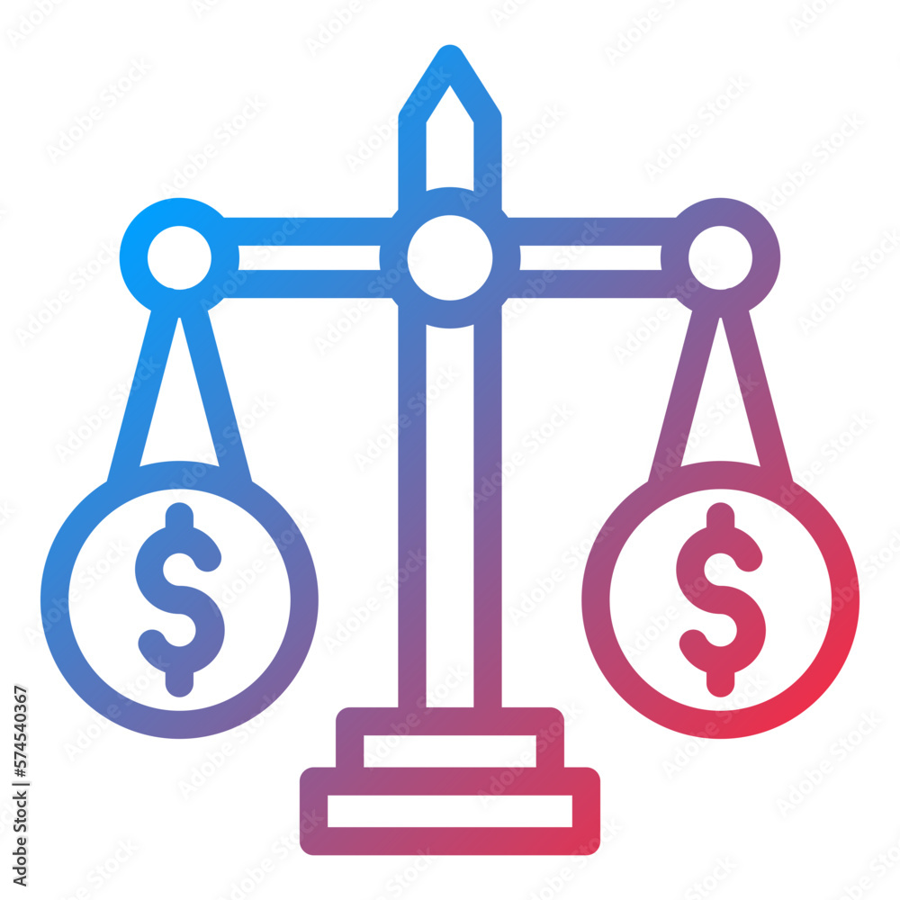 Vector Design Balance Icon Style Vector Design Balance Icon Style