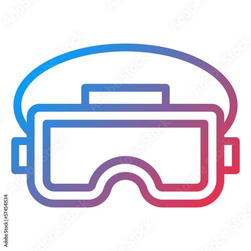 Vector Design Vr Glasses Icon Style