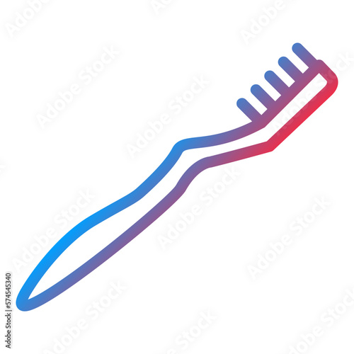 Vector Design Toothbrush Icon Style