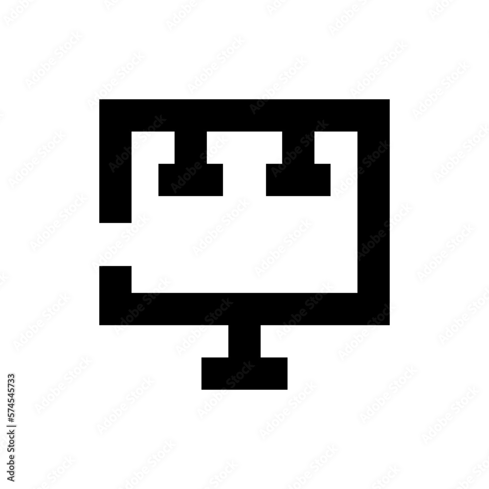 billboard line icon billboard line icon