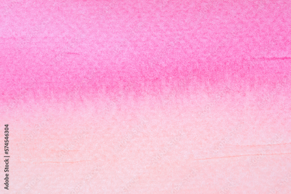 Fototapeta premium Pink water color background and copy space.