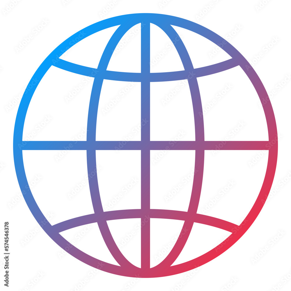 Vector Design Globe Icon Style Vector Design Globe Icon Style