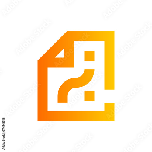 strategy gradient icon