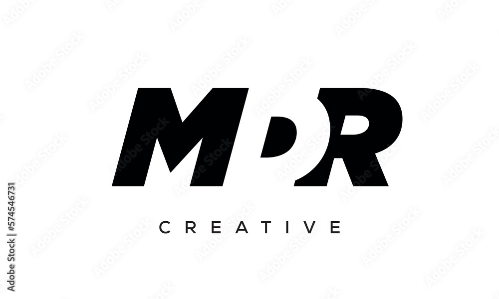 MDR letters negative space logo design. creative typography monogram vector
MDR letters negative space logo design. creative typography monogram vector