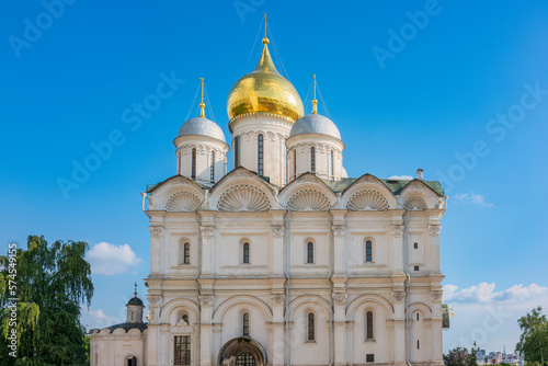 The Cathedral of the Archangel in Moscow Kremlin. The Cathedral of the Archangel is a Russian Orthodox church dedicated to the Archangel Michael.