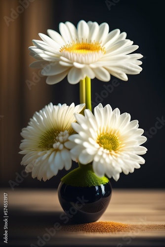 daisy in a glass