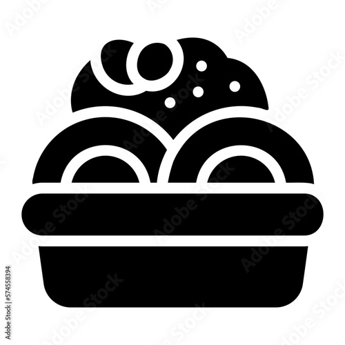 meatballs glyph icon