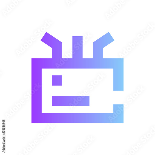 rfid gradient icon
