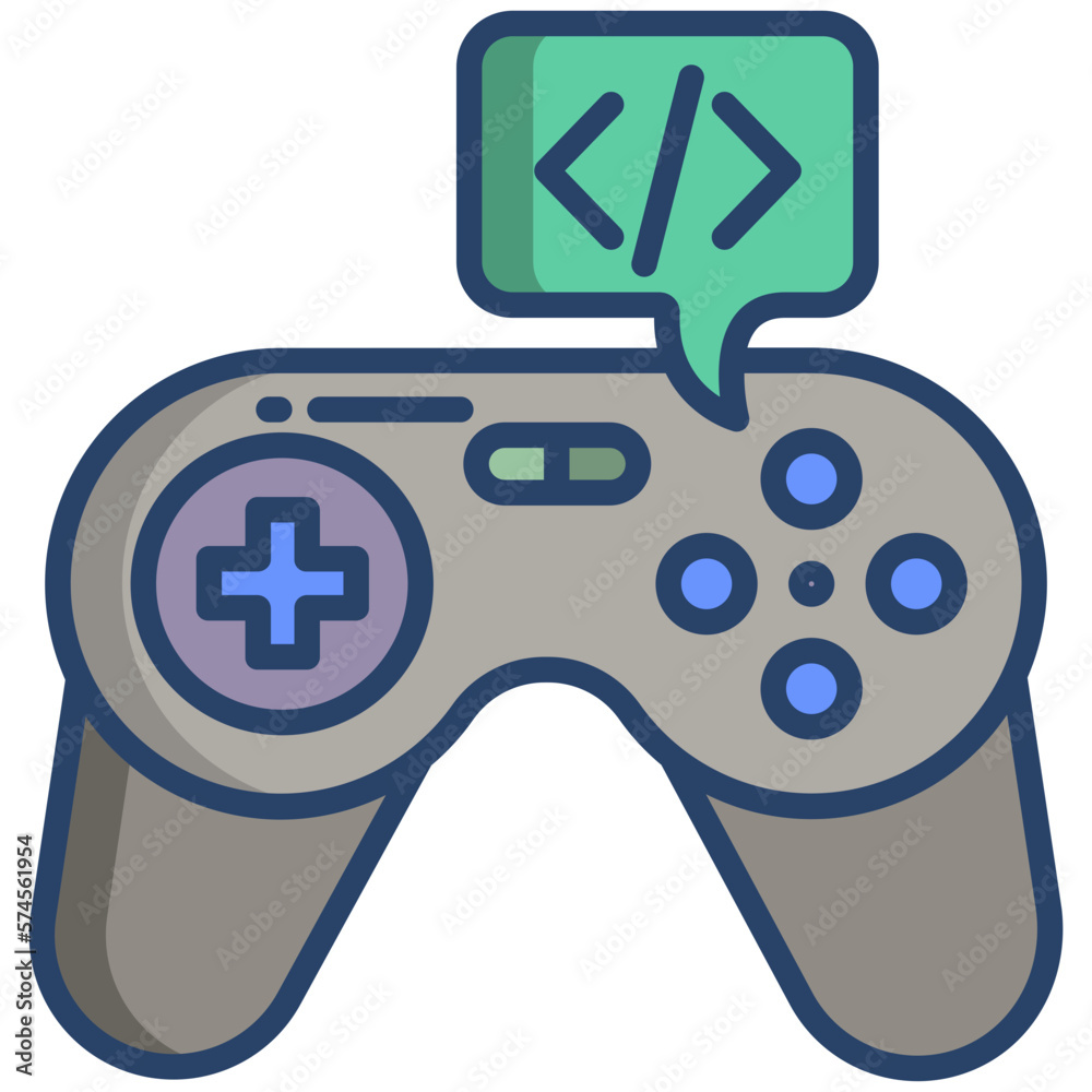 Obraz premium Game Development icon