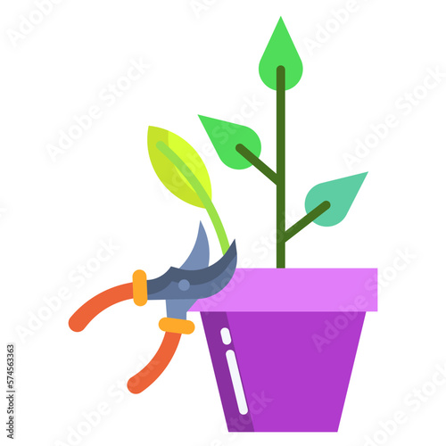 pruning shrubs icon