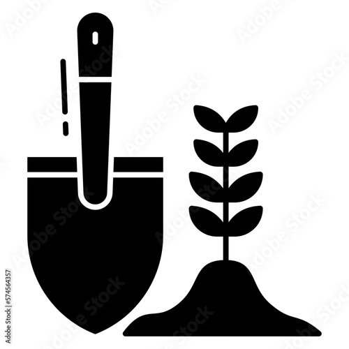 garden trowel icon