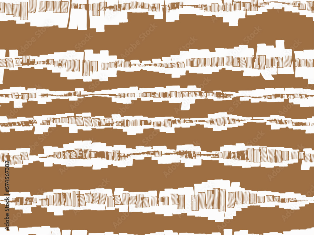 Modern striped geometric motif pattern, fabric design manly background. Simplicity concept, small patch print block apparel textile, ladies dress, man scarf, shirt, fashion garment, pack, wrap, cloth