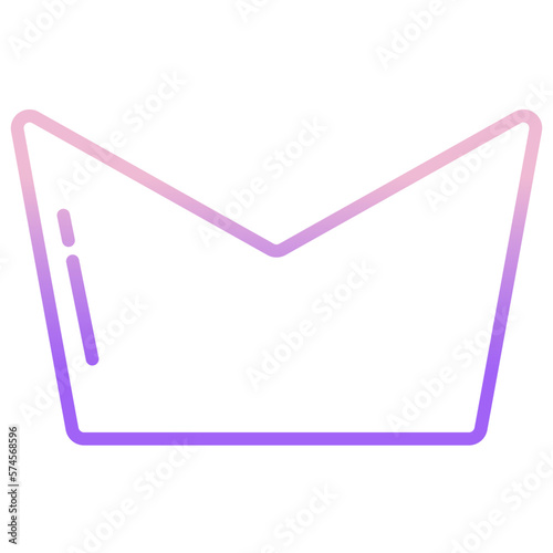 Concave Geometry Shape icon