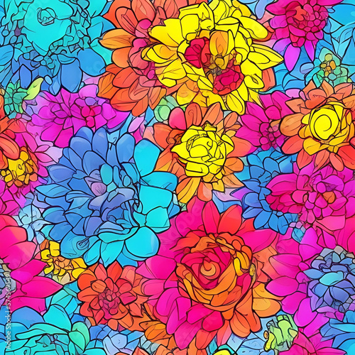 seamless floral pattern