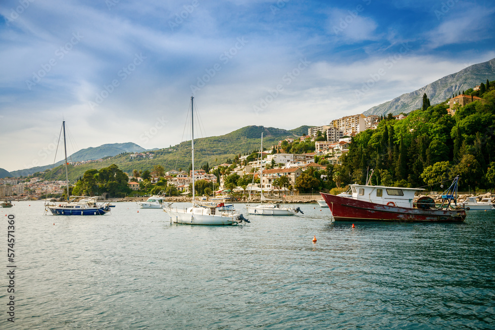 Boats in Herceg Novi