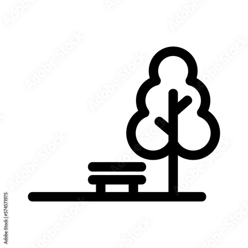 park icon or logo isolated sign symbol vector illustration - high quality black style vector icons

