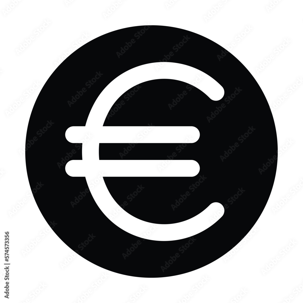 euro currency icon, euro vector, currency illustration euro currency icon, euro vector, currency illustration