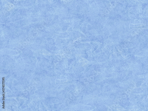 Seamless blue background like japanese paper with many fibers. Abstract background. 