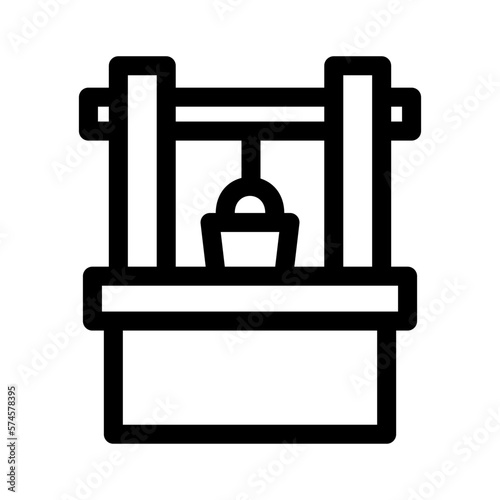 well icon or logo isolated sign symbol vector illustration - high quality black style vector icons
