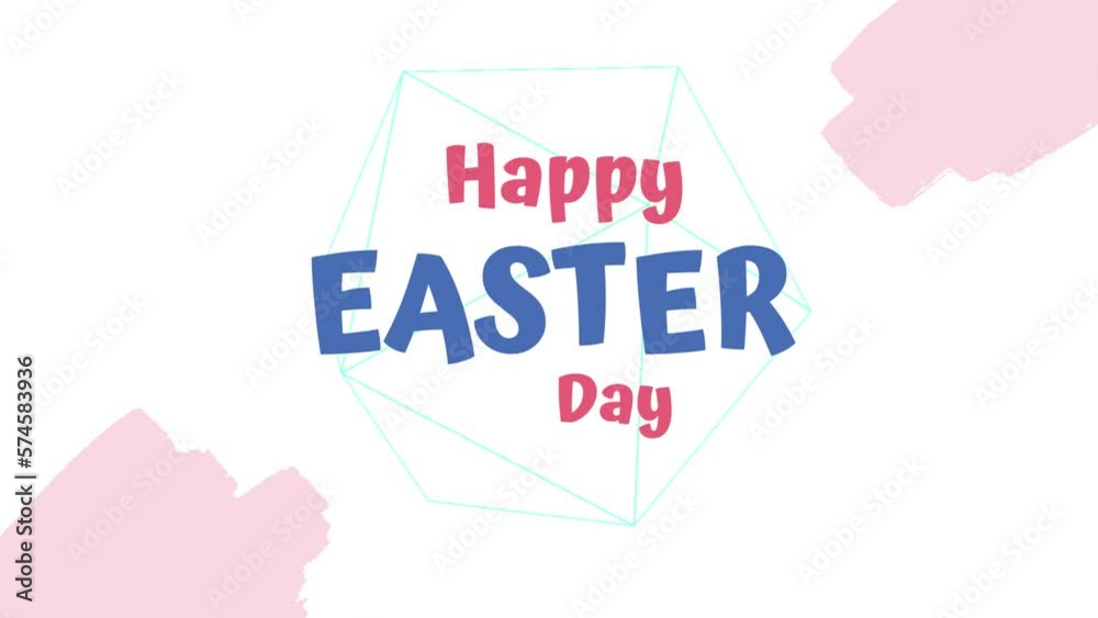 happy easter day wish video with simple background happy easter day wish video with simple background