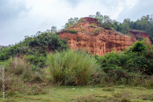 soil erosion in the bank of Shilabati river at Gangani